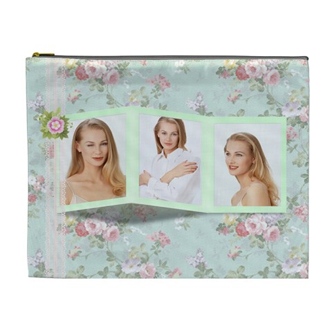Just Like Cath Cosmetic Bag Xl By Happylemon Front