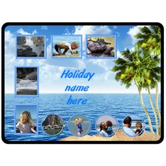 Seaside (XL) fleece - Fleece Blanket (Large)