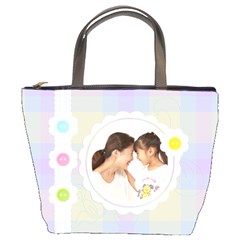 Love Friendship Pastel Bucket Bag