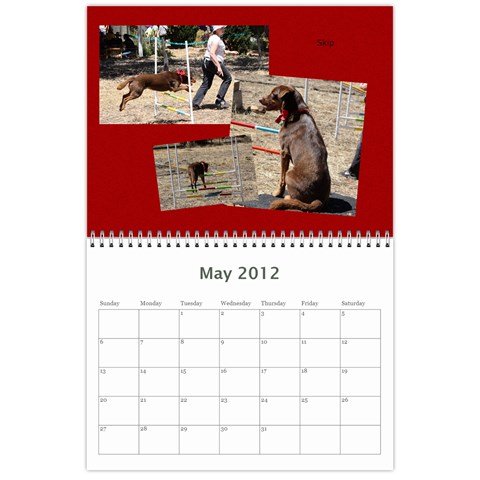 Cuby K9 Calandar 2012 By Amanda May 2012