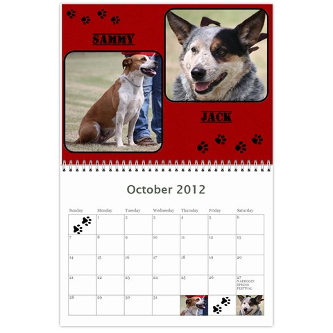 Jenni s Calendar 2012 By Jenni Borg Oct 2012