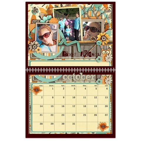 Marli s Calender 2b By Linda Ward Oct 2012