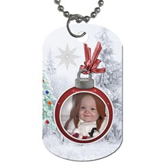 Christmas Love 2-sided Dog Tag - Dog Tag (Two Sides)