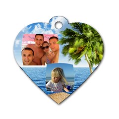 Tropical Adventure (2 Sided) Dog Tag