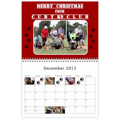 Jenni s Calendar 2012 2nd Option By Jenni Borg Dec 2012