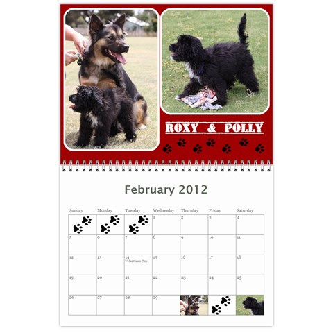 Jenni s Calendar 2012 2nd Option By Jenni Borg Feb 2012