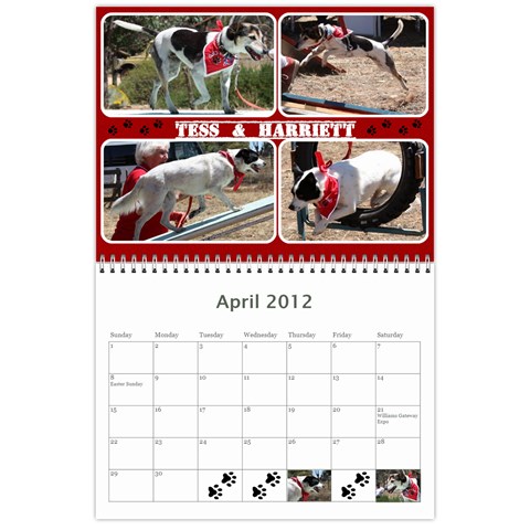 Jenni s Calendar 2012 2nd Option By Jenni Borg Apr 2012