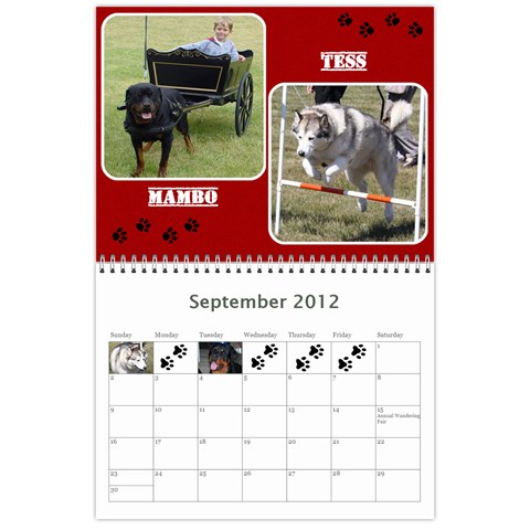 Jenni s Calendar 2012 2nd Option By Jenni Borg Sep 2012
