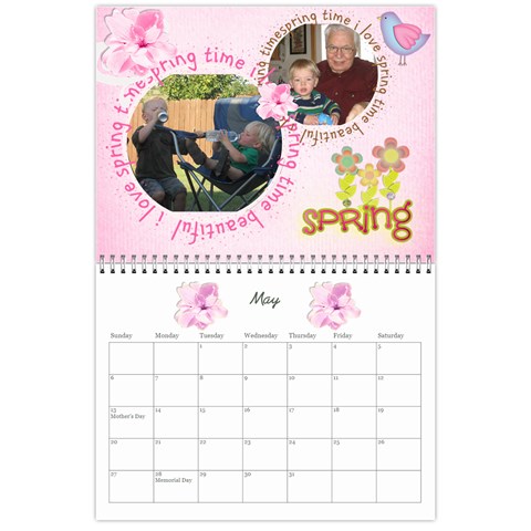 Parents Calendar By Nicole Prom May 2012