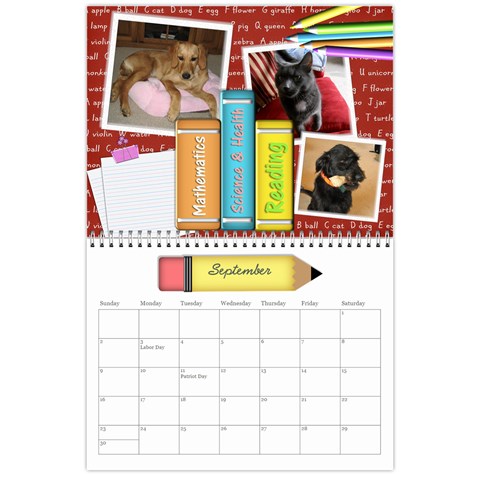 Parents Calendar By Nicole Prom Sep 2012