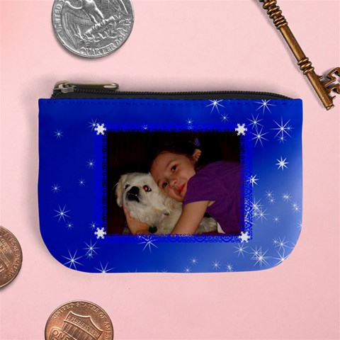 Star Dust Mini Coin Purse By Kim Blair Front