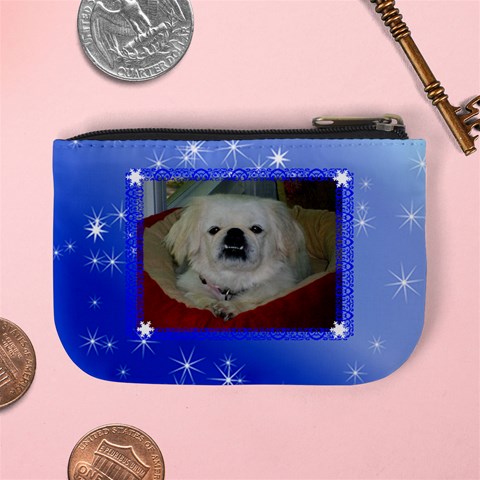 Star Dust Mini Coin Purse By Kim Blair Back
