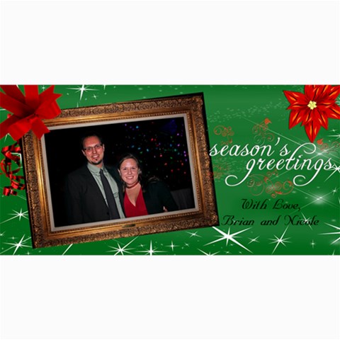 2011 Xmas Cards By Nicole Prom 8 x4  Photo Card - 2