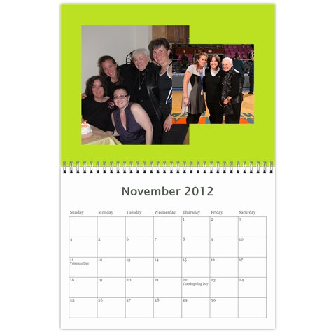 Grandma Calendar 2 By Nicole Nov 2012