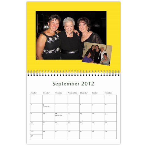 Grandma Calendar 2 By Nicole Sep 2012