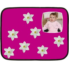 libby - Two Sides Fleece Blanket (Mini)