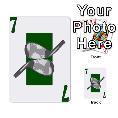 Championship Card Golf Deck (final Version 12 Front 30