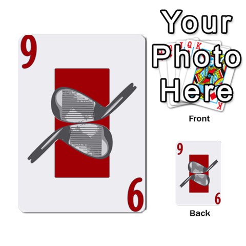 Championship Card Golf Deck (final Version 12 Front 39