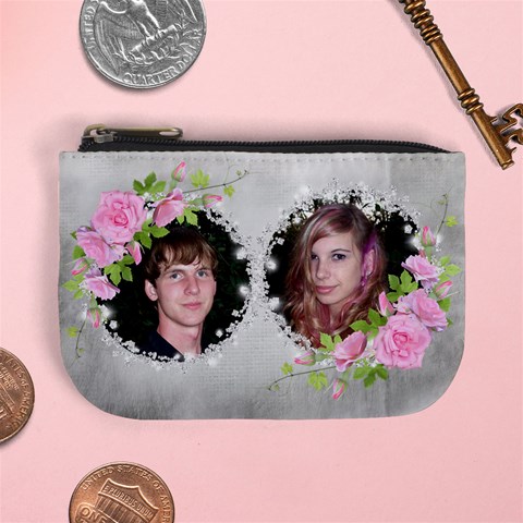 Mini Coin Purse By Laurrie Front