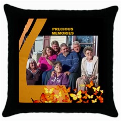 PILLOW - Throw Pillow Case (Black)