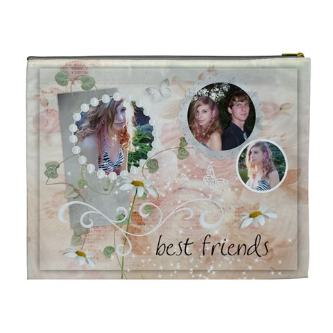 Xl Cosmetic Bag By Laurrie Back