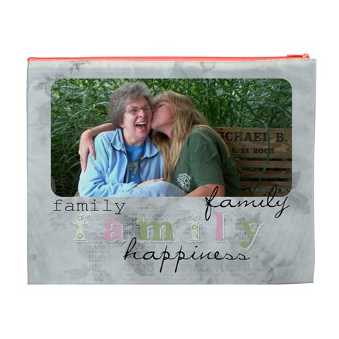 Xl Cosmetic Bag Family By Laurrie Back