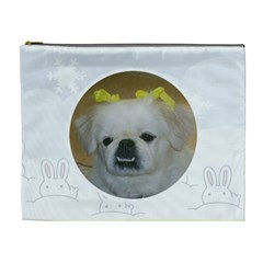 Snow Bunny Xl Cosmetic Bag