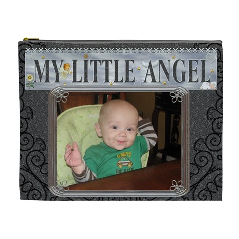 My Little Angel Xl Cosmetic Bag By Lil Front