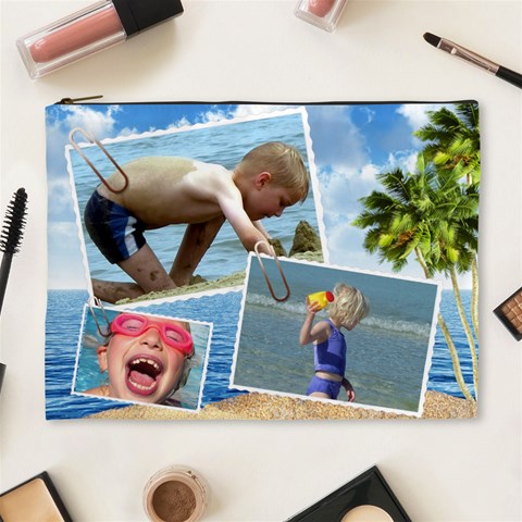 Holiday (xl) Cosmetic Bag By Deborah Front