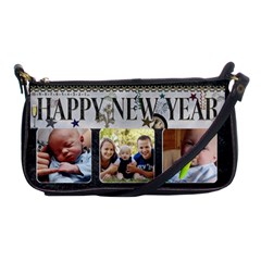 Happy New Year Shoulder Clutch Bag