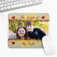 Light of my Life mouse pad - Large Mousepad