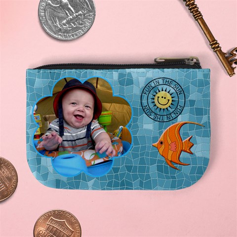 Beach Bum Mini Coin Purse By Lil Back