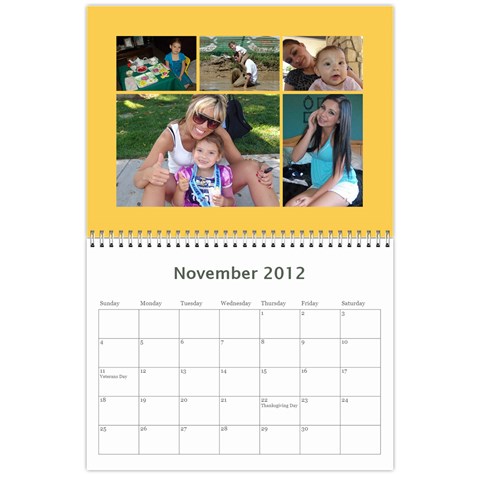 Nunezfamilycalendar By Becky Nov 2012