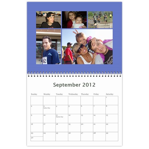 Nunezfamilycalendar By Becky Sep 2012
