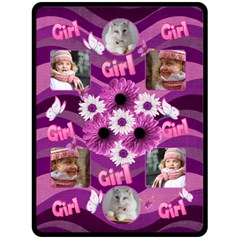 Girl (XL) Fleece Blanket - Fleece Blanket (Large)