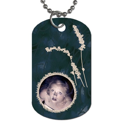 Pen And Ink Dogtags By Charity Back