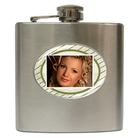 Memories Hip Flask By Deborah Front