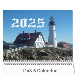 2025 all occassion calendar - Wall Calendar 11  x 8.5  (12-Months)
