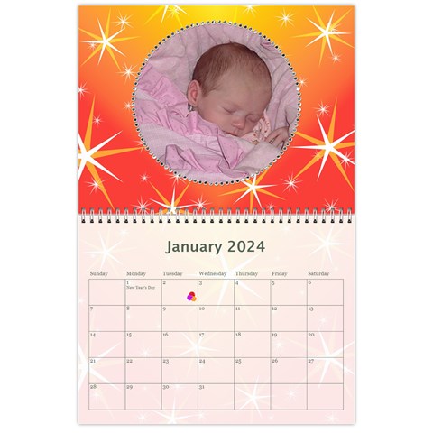 2024 All Occassion Calendar By Kim Blair Jan 2024