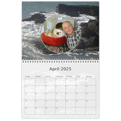 2025 All Occassion Calendar By Kim Blair Apr 2025
