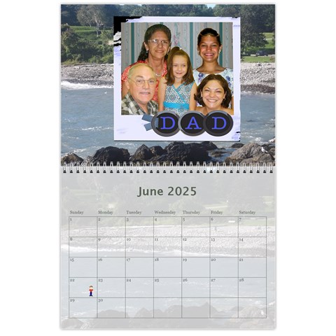 2025 All Occassion Calendar By Kim Blair Jun 2025
