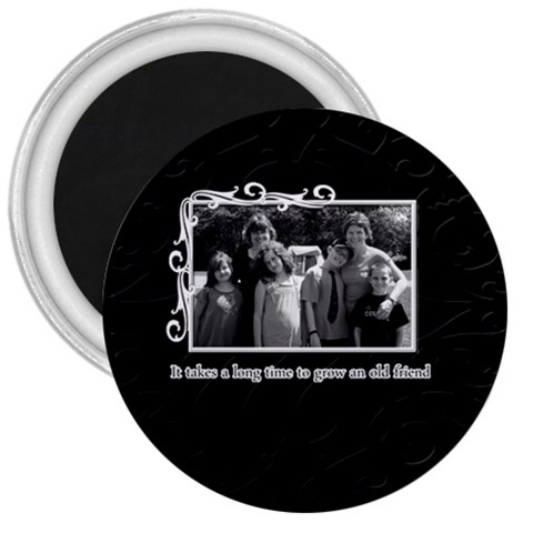 Old Friend Magnet By Patricia W Front