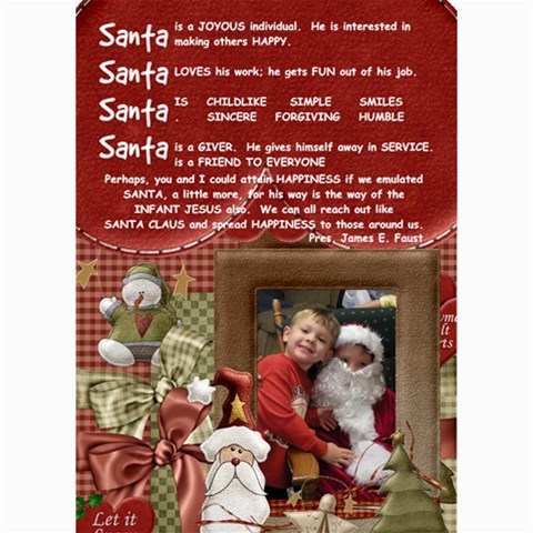 Christmas Card By Gay 7 x5  Photo Card - 3