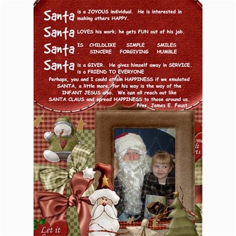 Christmas Card By Gay 7 x5  Photo Card - 7