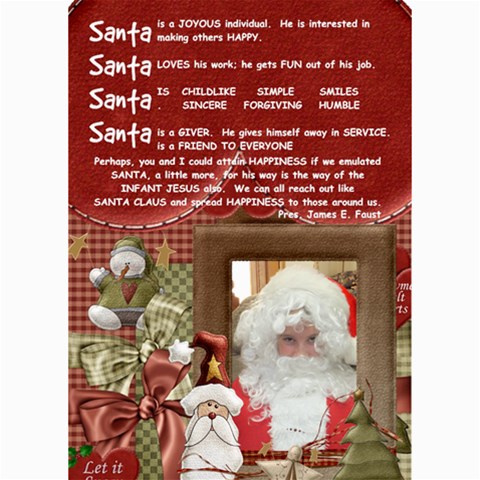 Christmas Card By Gay 7 x5  Photo Card - 10