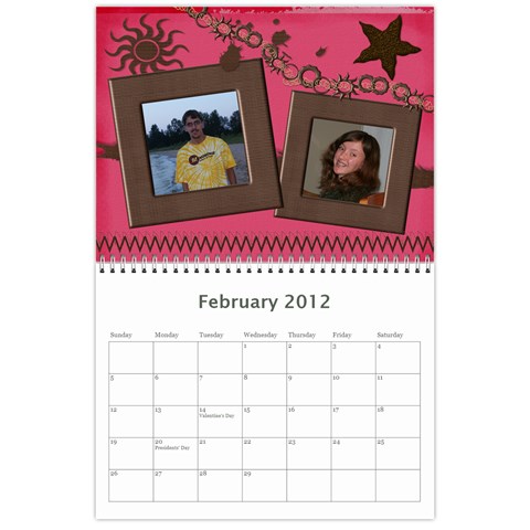 2012 Calendar By Monica Weber Feb 2012