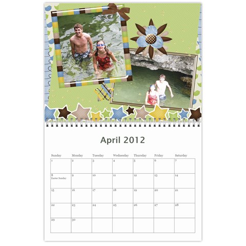 2012 Calendar By Monica Weber Apr 2012