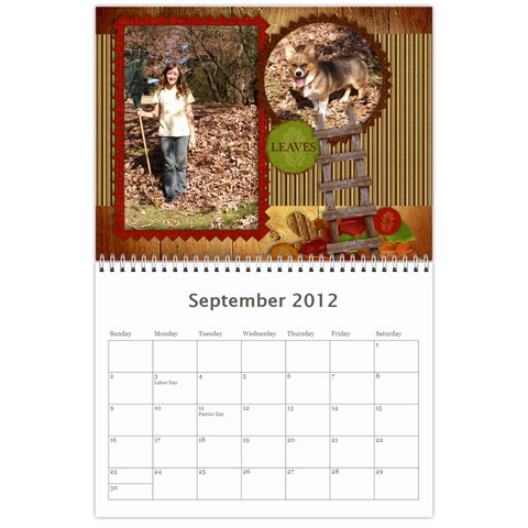 2012 Calendar By Monica Weber Sep 2012