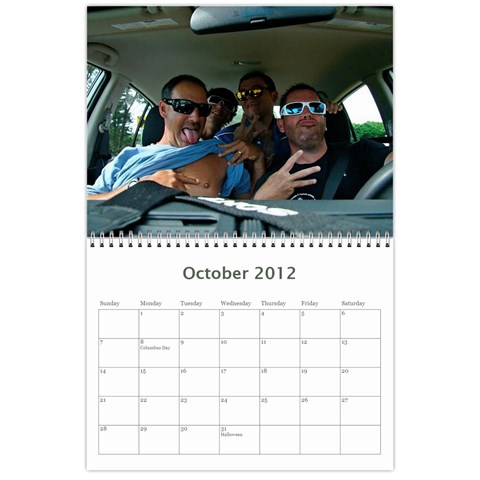 Calendar12 By Christina Crossley Oct 2012