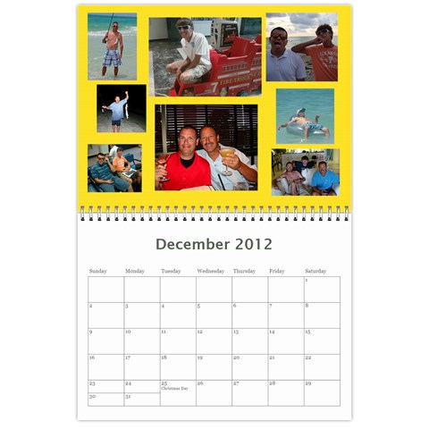 Calendar12 By Christina Crossley Dec 2012